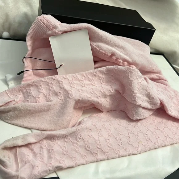 Authenticated Gucci GG logo tights - Picture 7 of 9